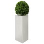 Stainless steel triangular planter 40x34.5x70 cm by , Pots and planters - Ref: Foro24-851165, Price: 83,94 €, Discount: %