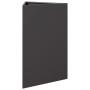 Triangular black steel planter 50x43x75 cm by , Pots and planters - Ref: Foro24-851171, Price: 69,99 €, Discount: %