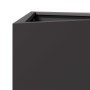 Triangular black steel planter 50x43x75 cm by , Pots and planters - Ref: Foro24-851171, Price: 69,99 €, Discount: %