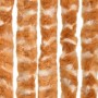 Ocher and white chenille mosquito net curtain 90x220 cm by vidaXL, Mosquito nets for windows - Ref: Foro24-325458, Price: 60,...