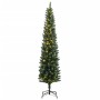 Schmaler künstlicher Weihnachtsbaum mit 150 LEDs, 150 cm von , Weihnachtsbäume - Ref: Foro24-3315759, Preis: 63,63 €, Rabatt: %