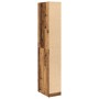 Armario de madera de ingeniería madera envejecida 30x50x200 cm de , Armarios roperos - Ref: Foro24-3307745, Precio: 141,69 €,...