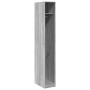 Armario de madera de ingeniería gris Sonoma 30x50x200 cm de , Armarios roperos - Ref: Foro24-3307779, Precio: 127,75 €, Descu...