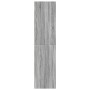 Armario de madera de ingeniería gris Sonoma 30x50x200 cm de , Armarios roperos - Ref: Foro24-3307779, Precio: 127,75 €, Descu...