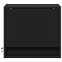 Mesitas de noche de pared con luces LED 2 unidades negro de , Mesitas de noche - Ref: Foro24-852078, Precio: 84,58 €, Descuen...