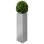 Triangular planters 2 units galvanized steel 30x26x75 cm by , Pots and planters - Ref: Foro24-851154, Price: 61,87 €, Discoun...