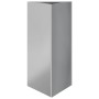 Triangular planters 2 units galvanized steel 40x34.5x70 cm by , Pots and planters - Ref: Foro24-851168, Price: 89,61 €, Disco...