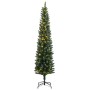 Schmaler künstlicher Weihnachtsbaum mit 300 LEDs, 210 cm. von , Weihnachtsbäume - Ref: Foro24-3315761, Preis: 67,22 €, Rabatt: %