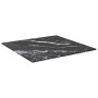 Tablero mesa diseño mármol vidrio templado negro 40x40 cm 6 mm de , Tableros para mesas - Ref: Foro24-322269, Precio: 19,31 €...