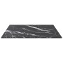 Tablero mesa diseño mármol vidrio templado negro 40x40 cm 6 mm de , Tableros para mesas - Ref: Foro24-322269, Precio: 19,31 €...