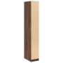 Armario madera de ingeniería color roble marrón 30x50x200 cm de , Armarios roperos - Ref: Foro24-3307744, Precio: 145,82 €, D...