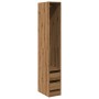 Armario de madera de ingeniería roble artesanal 30x50x200 cm de , Armarios roperos - Ref: Foro24-3307746, Precio: 141,69 €, D...