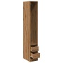 Armario de madera de ingeniería roble artesanal 30x50x200 cm de , Armarios roperos - Ref: Foro24-3307746, Precio: 141,69 €, D...