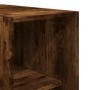 Engineered wood wardrobe in smoked oak color, 30x50x200 cm by , Wardrobes - Ref: Foro24-3307778, Price: 124,46 €, Discount: %