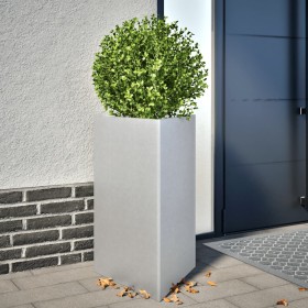 Triangular galvanized steel planter 50x43x75 cm by , Pots and planters - Ref: Foro24-851181, Price: 62,99 €, Discount: %