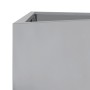 Triangular galvanized steel planter 50x43x75 cm by , Pots and planters - Ref: Foro24-851181, Price: 74,74 €, Discount: %