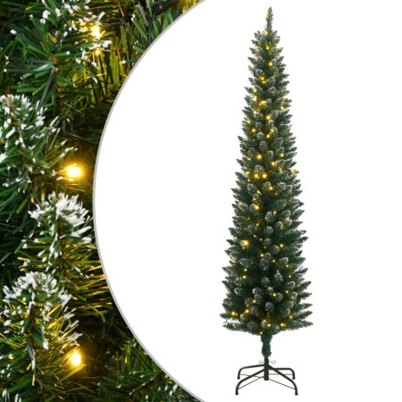 Schmaler künstlicher Weihnachtsbaum mit 300 LEDs, 240 cm. von , Weihnachtsbäume - Ref: Foro24-3315762, Preis: 71,99 €, Rabatt: %