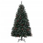 Künstlicher Weihnachtsbaum mit Scharnieren, 300 LEDs, 180 cm. von , Weihnachtsbäume - Ref: Foro24-3315755, Preis: 108,96 €, R...