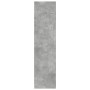 Engineered wood wardrobe in concrete gray, 30x50x200 cm by , Wardrobes - Ref: Foro24-3307777, Price: 124,25 €, Discount: %