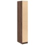 Engineered wood wardrobe in brown oak color, 30x50x200 cm. by , Wardrobes - Ref: Foro24-3307780, Price: 127,96 €, Discount: %