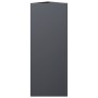 Triangular planter in anthracite grey steel, 30x26x75 cm. by , Pots and planters - Ref: Foro24-851147, Price: 53,24 €, Discou...