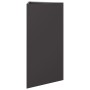 Jardineras triangulares 2 uds acero negro 40x34,5x70 cm de , Maceteros y jardineras - Ref: Foro24-851158, Precio: 103,29 €, D...