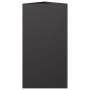 Jardineras triangulares 2 uds acero negro 40x34,5x70 cm de , Maceteros y jardineras - Ref: Foro24-851158, Precio: 103,29 €, D...