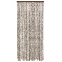 Taupe gray and white chenille mosquito net curtain 90x220 cm by vidaXL, Mosquito nets for windows - Ref: Foro24-325461, Price...