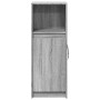 Aparador con LED madera de ingeniería gris Sonoma 38x34x100 cm de , Aparadores - Ref: Foro24-852171, Precio: 67,99 €, Descuen...