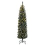 Schmaler künstlicher Weihnachtsbaum mit 150 LEDs, 150 cm. von , Weihnachtsbäume - Ref: Foro24-3315779, Preis: 71,21 €, Rabatt: %