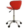 Silla de oficina de cuero sintético rojo de , Sillas de oficina - Ref: Foro24-3088627, Precio: 73,71 €, Descuento: %