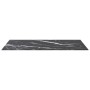 Tablero mesa diseño mármol vidrio templado negro 100x62 cm 8 mm de , Tableros para mesas - Ref: Foro24-322275, Precio: 53,09 ...