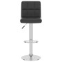 Black synthetic leather kitchen stool by , Kitchen stools - Ref: Foro24-334220, Price: 92,64 €, Discount: %