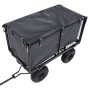 Dark gray fabric garden cart cover 81x41x40 cm by vidaXL, Forklift parts - Ref: Foro24-92586, Price: 26,18 €, Discount: %