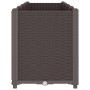 Brown PP planter 160x40x53 cm by , Pots and planters - Ref: Foro24-367860, Price: 117,42 €, Discount: %