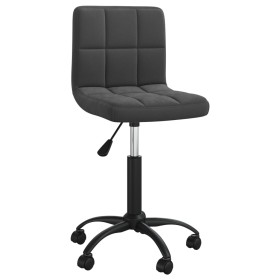 Black velvet swivel dining chair by , dining chairs - Ref: Foro24-3087593, Price: 89,82 €, Discount: %