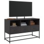 Schwarzer TV-Schrank aus Stahl, 100,5x39x60,5 cm. von , TV-Möbel - Ref: Foro24-846542, Preis: 102,79 €, Rabatt: %