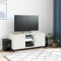 TV stand made of cold-rolled white steel, 100.5x39x43.5 cm by , TV Furniture - Ref: Foro24-846667, Price: 121,90 €, Discount: %