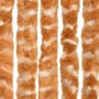 Ocher and white chenille mosquito net curtain 100x220 cm by vidaXL, Mosquito nets for windows - Ref: Foro24-325459, Price: 61...