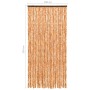 Cortina mosquitera chenilla ocre y blanco 100x220 cm de vidaXL, Mosquiteras para ventanas - Ref: Foro24-325459, Precio: 49,99...