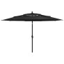 3-tier parasol with black aluminum pole 3.5 m by vidaXL, Umbrellas - Ref: Foro24-313882, Price: 98,99 €, Discount: %