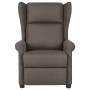 Electric massage armchair in brown fabric by , Electric massage chairs - Ref: Foro24-348520, Price: 220,74 €, Discount: %