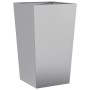 2 stainless steel planters 45x45x75 cm by , Pots and planters - Ref: Foro24-851105, Price: 110,75 €, Discount: %