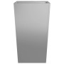 2 stainless steel planters 45x45x75 cm by , Pots and planters - Ref: Foro24-851105, Price: 110,75 €, Discount: %