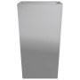 2 stainless steel planters 45x45x75 cm by , Pots and planters - Ref: Foro24-851105, Price: 110,75 €, Discount: %