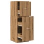 Medicine cabinet made of oak wood, artisan engineering, measuring 40x41x118 cm. by , Lockers and storage cabinets - Ref: Foro...