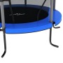 Cama elástica con red de seguridad redonda azul 140x160 cm de vidaXL, Trampolín - Ref: Foro24-92954, Precio: 109,61 €, Descue...