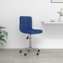 Silla de oficina giratoria de tela azul de , Sillas de oficina - Ref: Foro24-334317, Precio: 79,71 €, Descuento: %