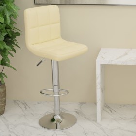 Cream-colored fabric kitchen stool by , Kitchen stools - Ref: Foro24-334231, Price: 70,87 €, Discount: %