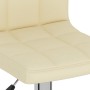 Cremefarbener Stoff-Küchenhocker von , Küchenhocker - Ref: Foro24-334231, Preis: 80,88 €, Rabatt: %